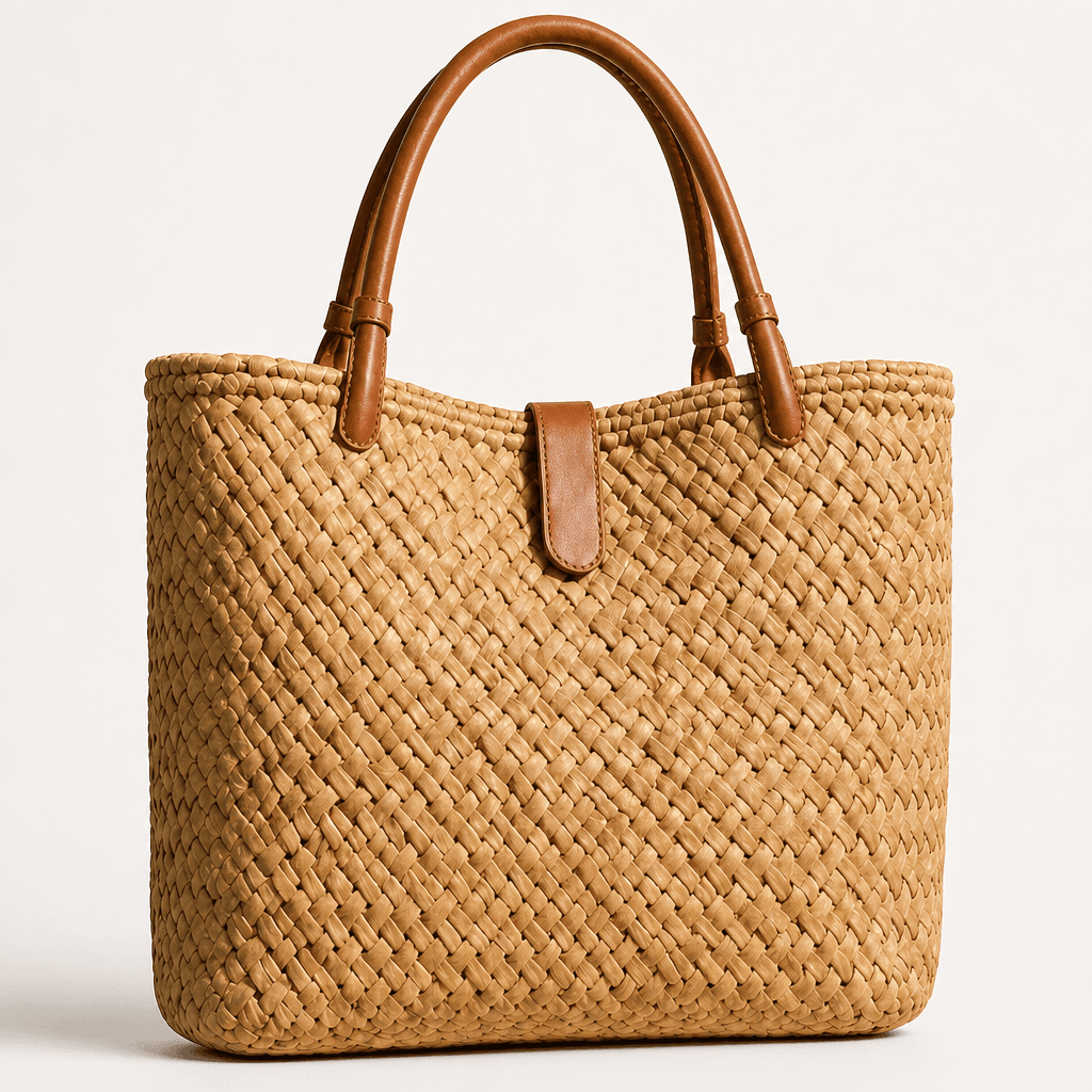 Close-up product detail of the handbag
